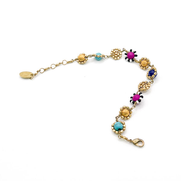Blue and pink zebra bracelet - Image 6